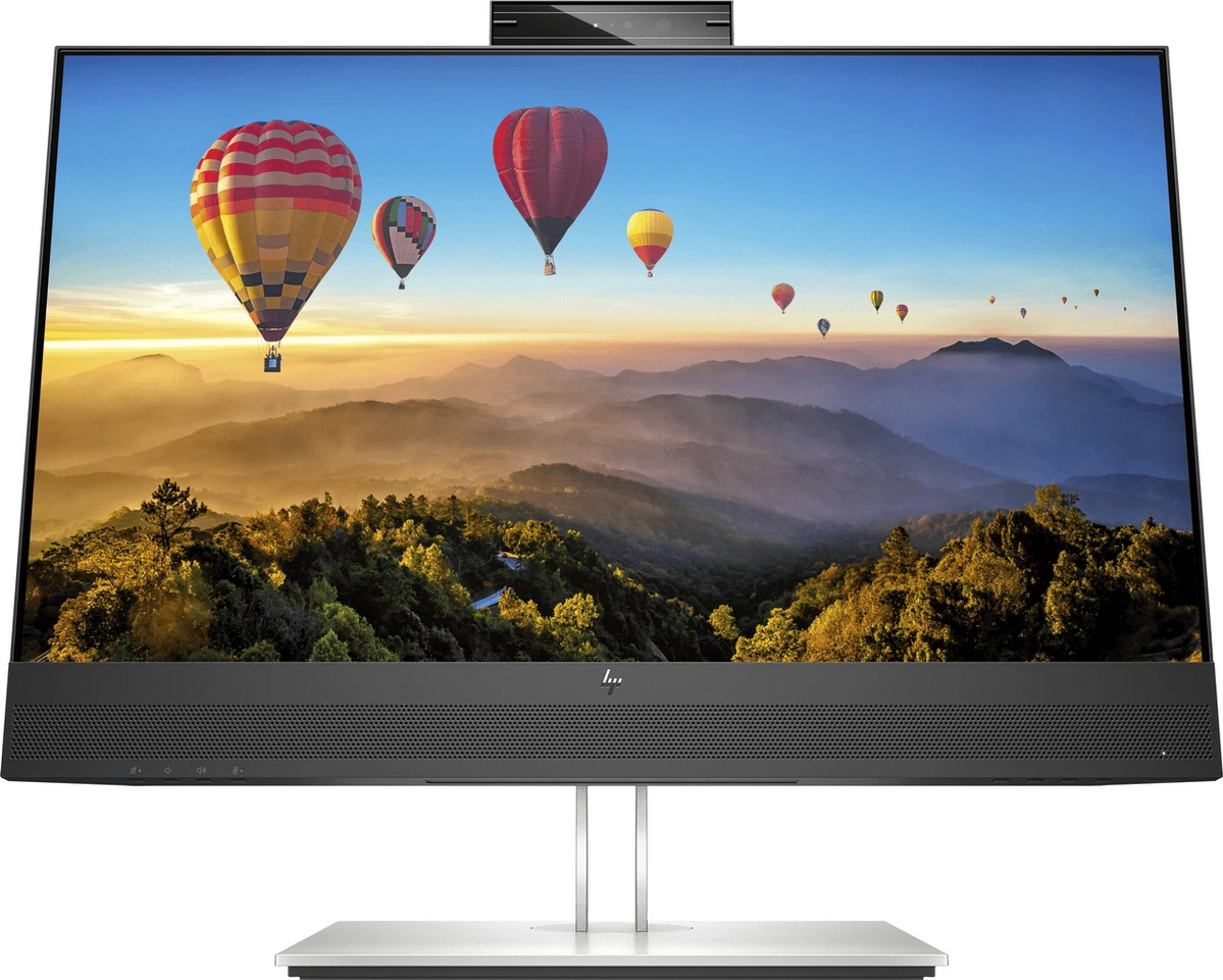 Monitor 23,8" IPS Full HD 1920x1080, 75 Hz, 5 ms, s kamero/mikrofonom/zvočniki, HP 40Z32AA, črn