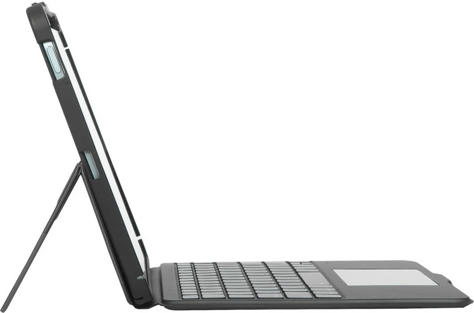 Ovitek s tipkovnico in Bluetooth za iPad Air, Targus Versavu THZ967DE, nemški, črn