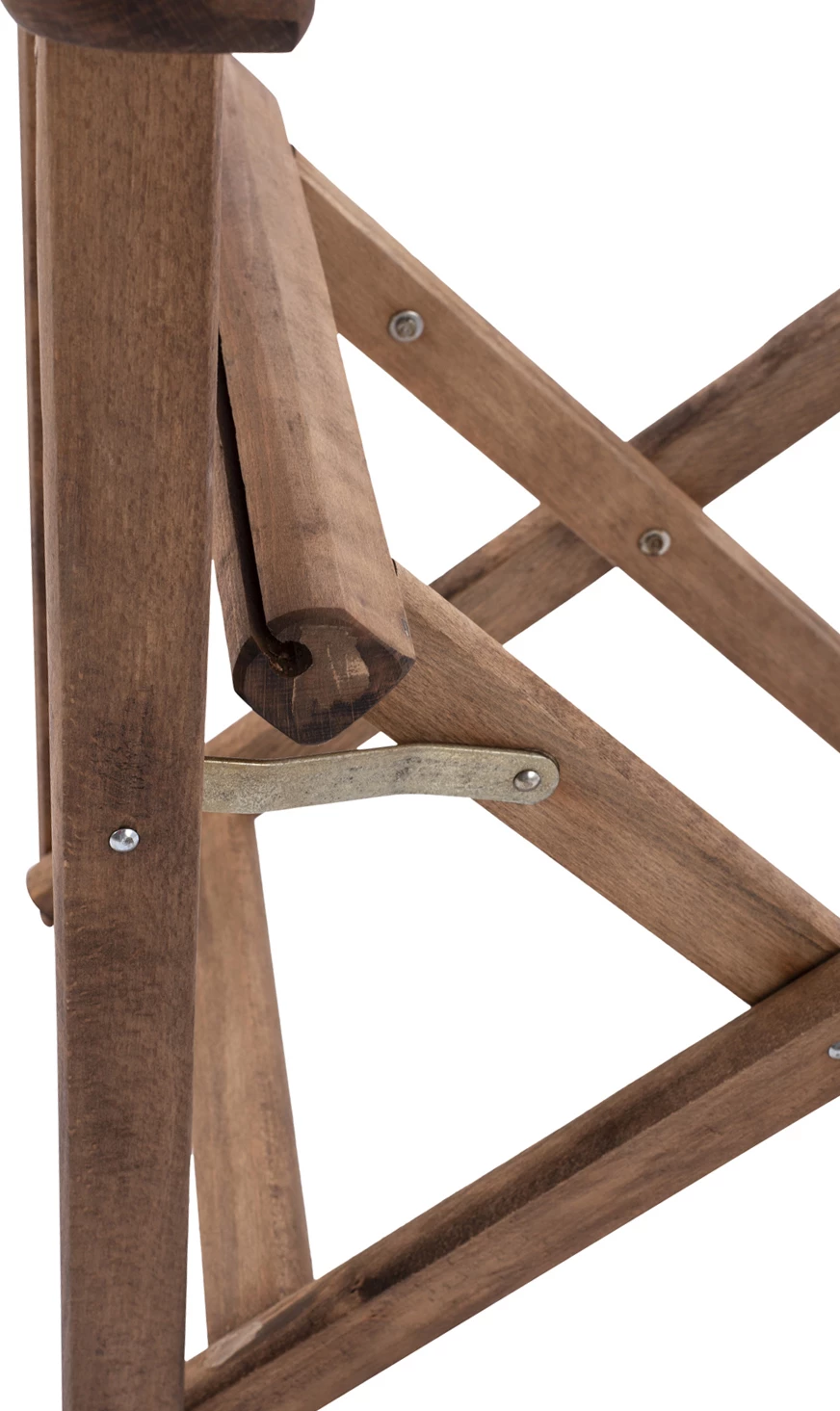 Okvir direktorskega naslanjača Limnos v barvi oreha Limnos FH5574.01 57x54x88,5 cm