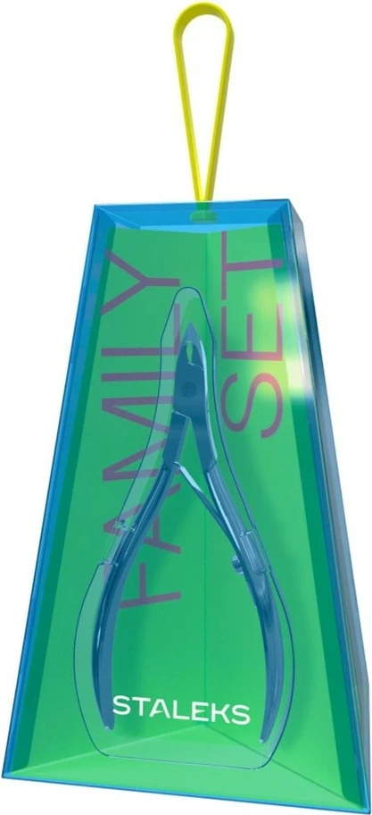 Komplet za manikuro in obrvi Staleks Home Pro Family