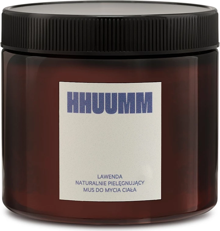 Negovalna pena za telo za ženske, sivka Naturally Nourishing HHUUMM, 200 ml