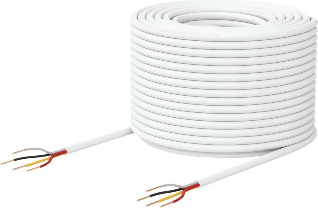 Kabel za nizko napetost Ubiquiti UACC-CABLE-DOORLOCKRELAY-2P, 152,4 m, bel