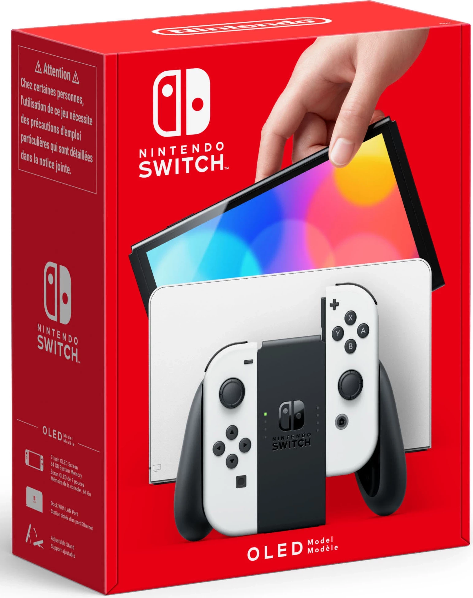Konzola Nintendo Switch OLED, bela