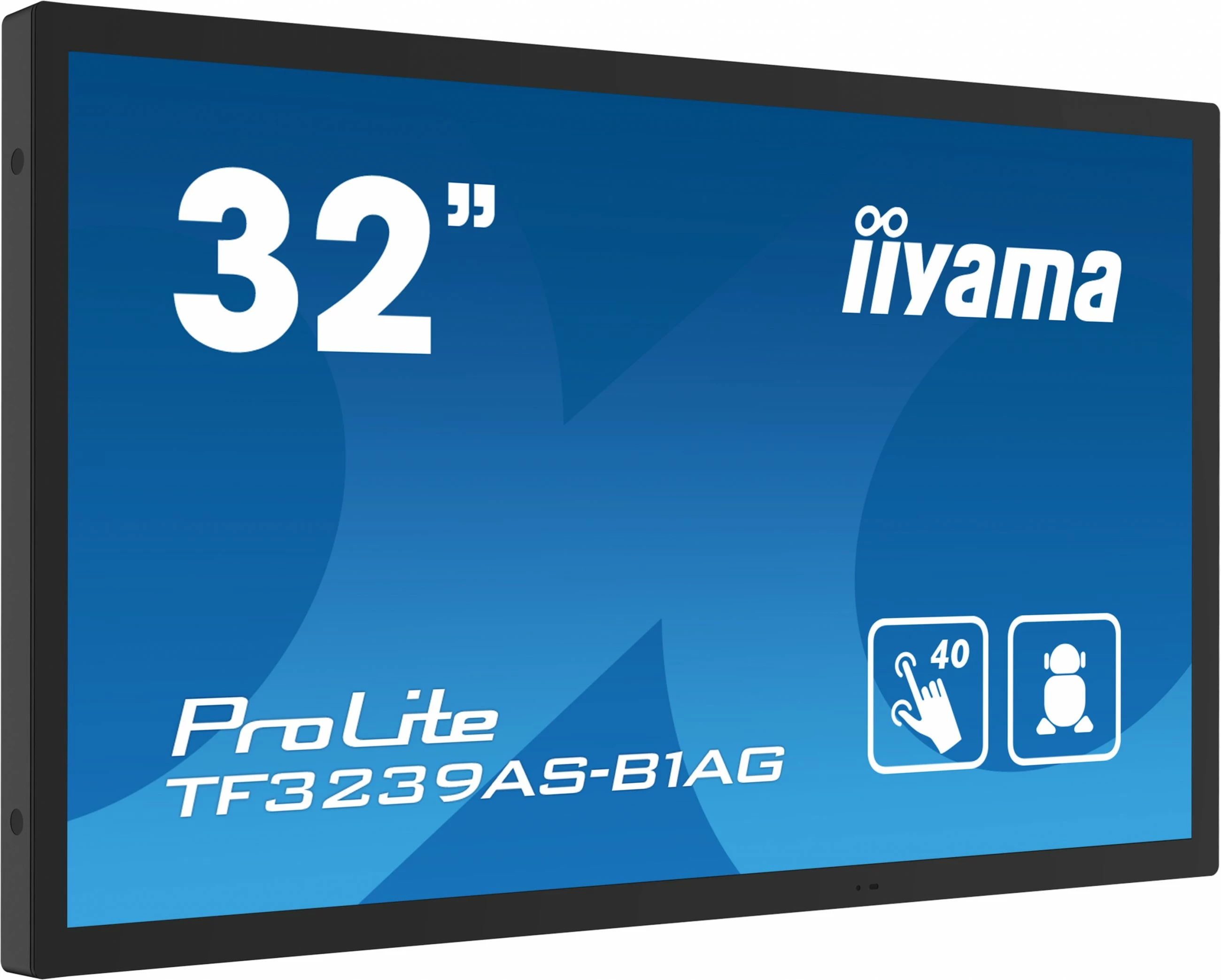 Interaktivni zaslon 31,5" iiyama TF3239AS-B1AG, LED, 1920 x 1080, 24/7