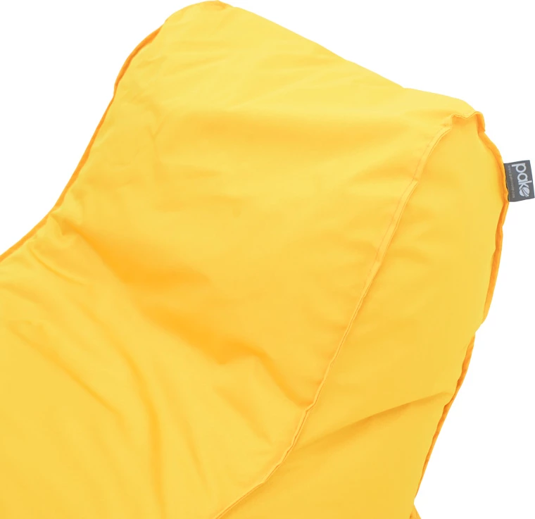 Lounge sedež Lara, rumen, vodoodporen, 60x150x40 cm