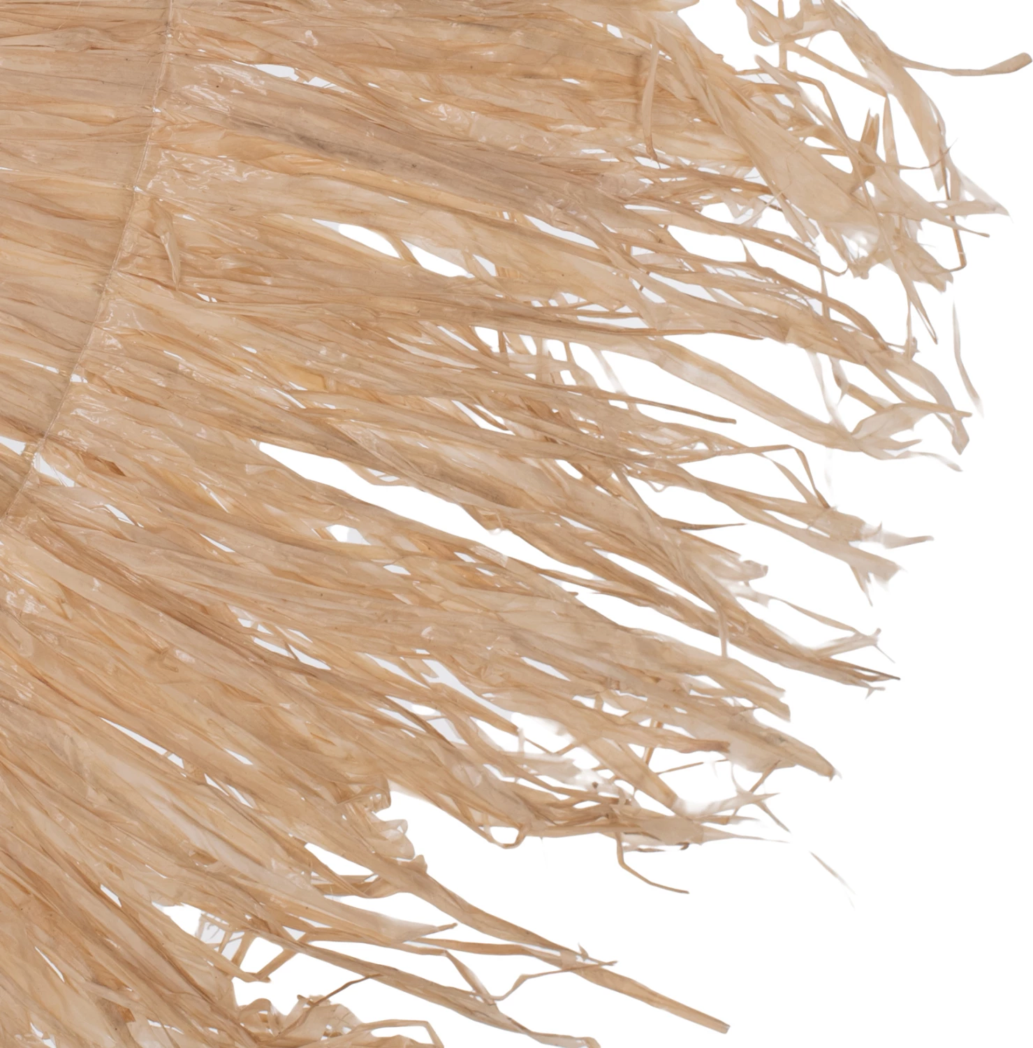 Stensko okroglo ogledalo s sisal okvirjem v naravni barvi 110x4x110H cm FH7744