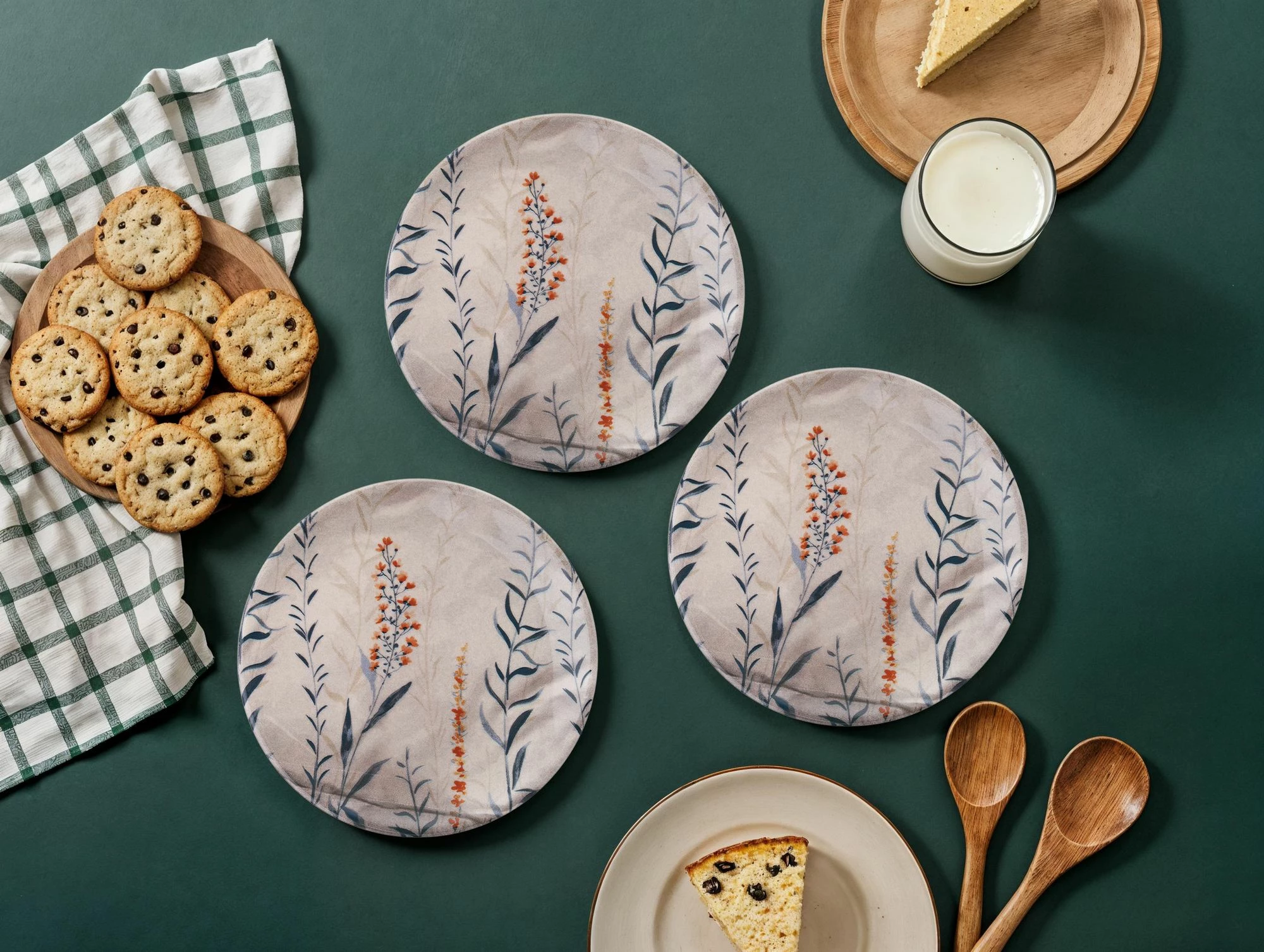 Set krožnikov za sladice (6 kosov) Hermia Concept, Just Flover