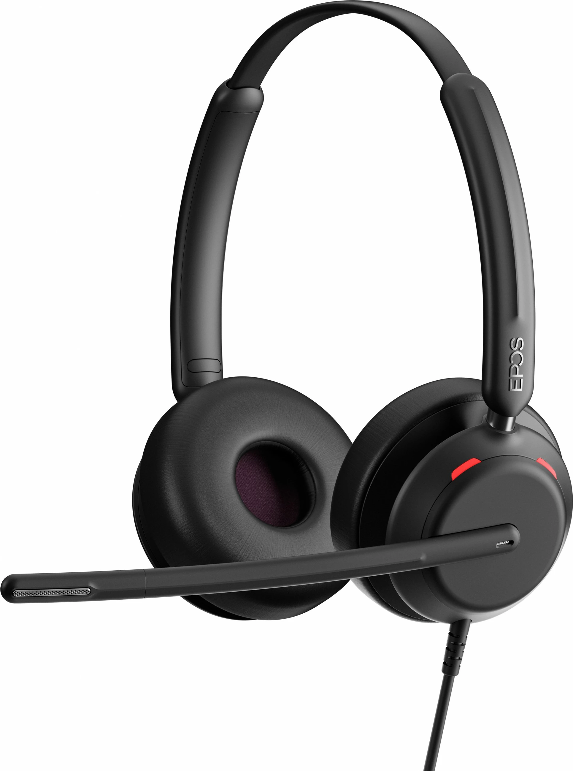 Slušalke EPOS IMPACT 760T, z mikrofonom, z žico, črne