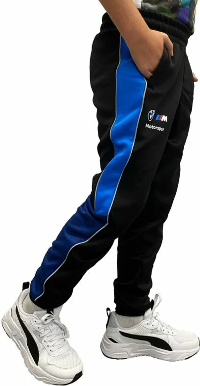 Športne hlače za otroke BMW MMS Puma, črne