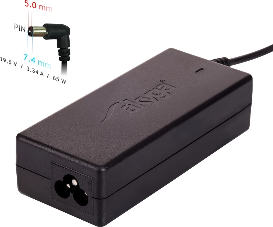 Adapter/inverter Akyga AK-ND-05, 65 W