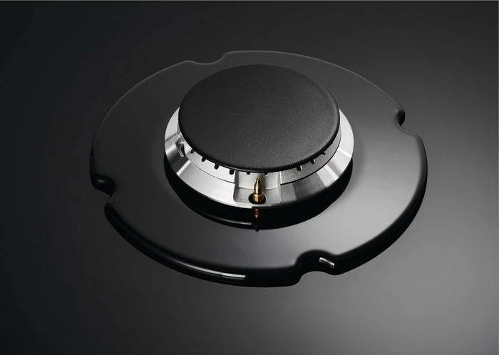 Gospodinjska plinska plošča Electrolux EGG6407K, 4 kuhališča, steklo, črna