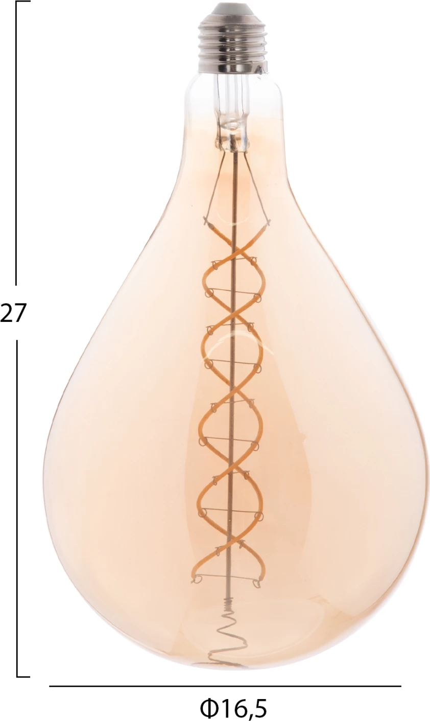 Žarnica LED filament 8W E27 3000K barva čaja z zatemnitvijo