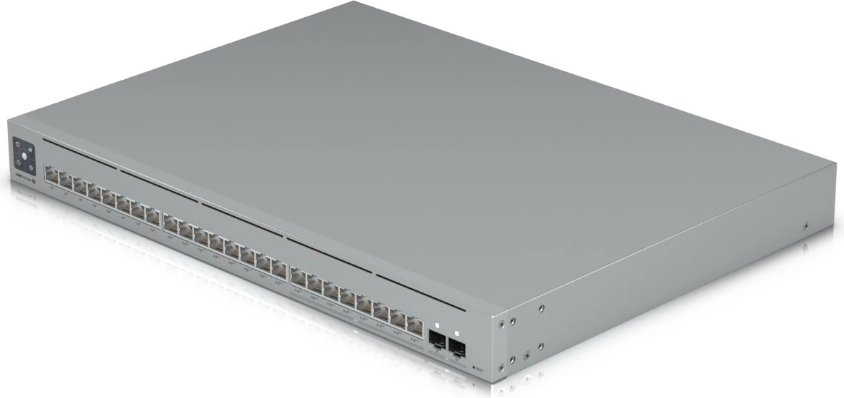 Switch za visoko zmogljivost Ubiquiti USW‑Pro‑Max‑24‑PoE, L3, 2,5G Ethernet, Power over Ethernet, montaža v rack