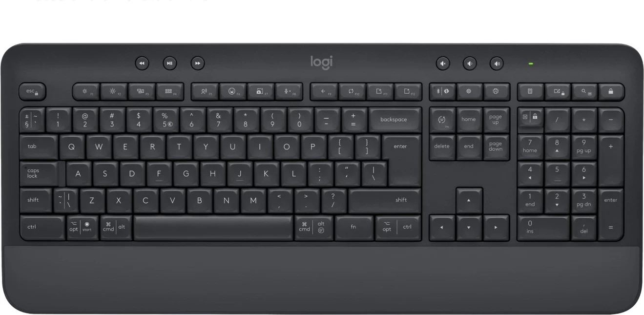 Brezžična tipkovnica Logitech K650, grafit
