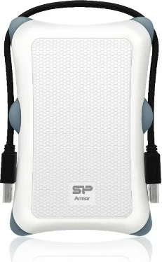 Zunanja zaščitna kovček za HDD Silicon Power Armor A30, 2,5", bel