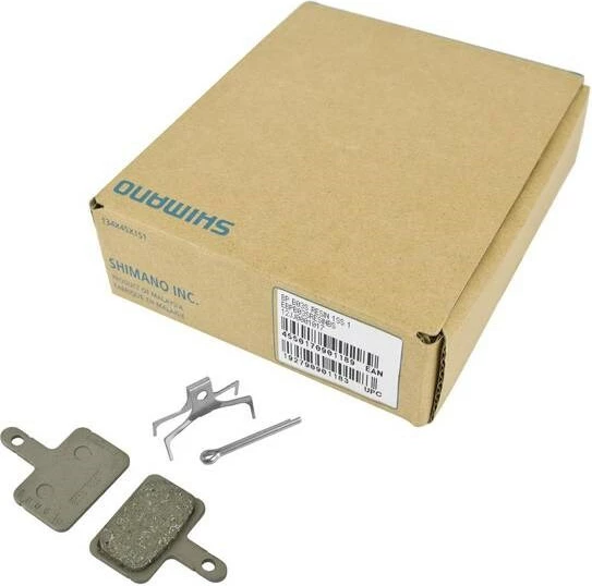 Zavorni koluti z smolo Shimano B05S, 25 parov, siv