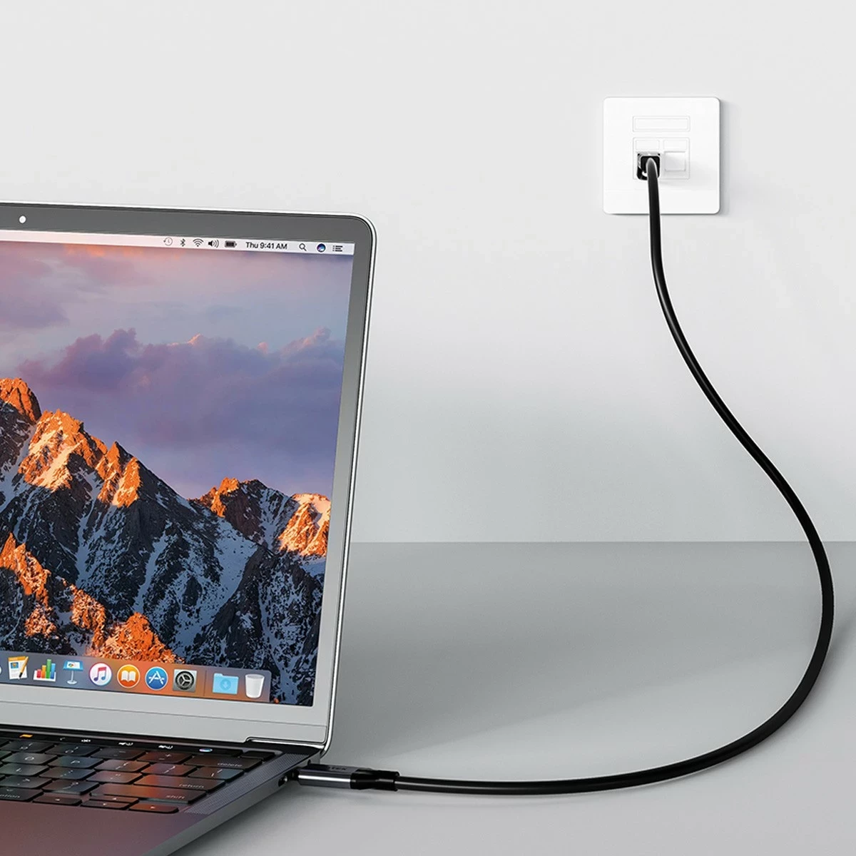 Ethernet kabel Unitek RJ-45 LAN, patchcord cat.8, 8 m, črno-siv