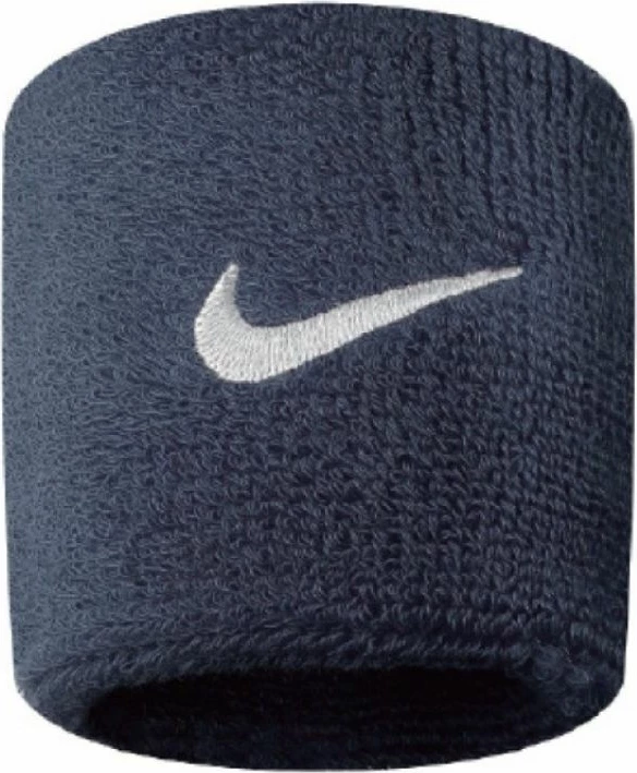 Športni trak za zapestje Nike Swoosh 2 kos, temno moder
