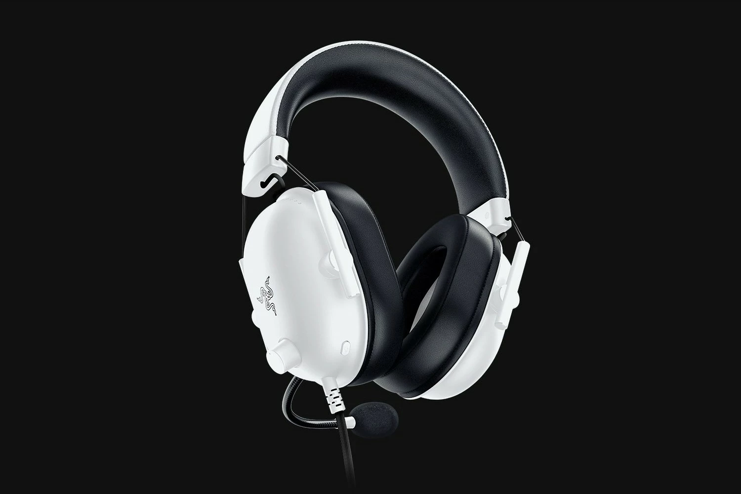 Gaming slušalke Razer BlackShark V2 X, žične, 12 - 28000 Hz, 240 g, bele