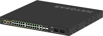 Upravljano stikalo L2/L3, 24x Gigabit Ethernet, PoE, 1U, črno — NETGEAR GSM4230UP
