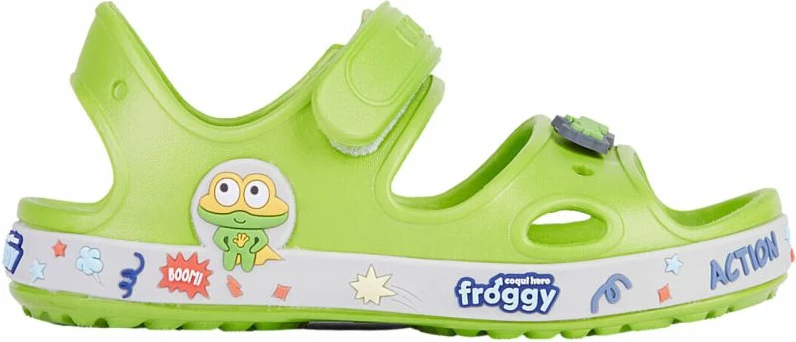 Sandali za otroke Coqui, zeleni