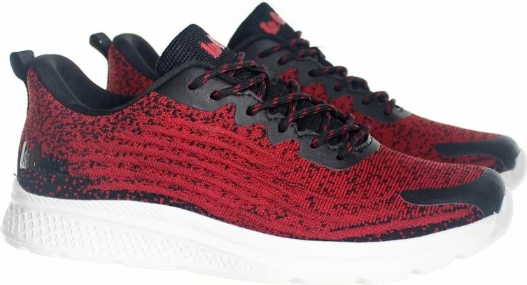 Atletske čevlje za moške Lee Cooper, črno-rdeče