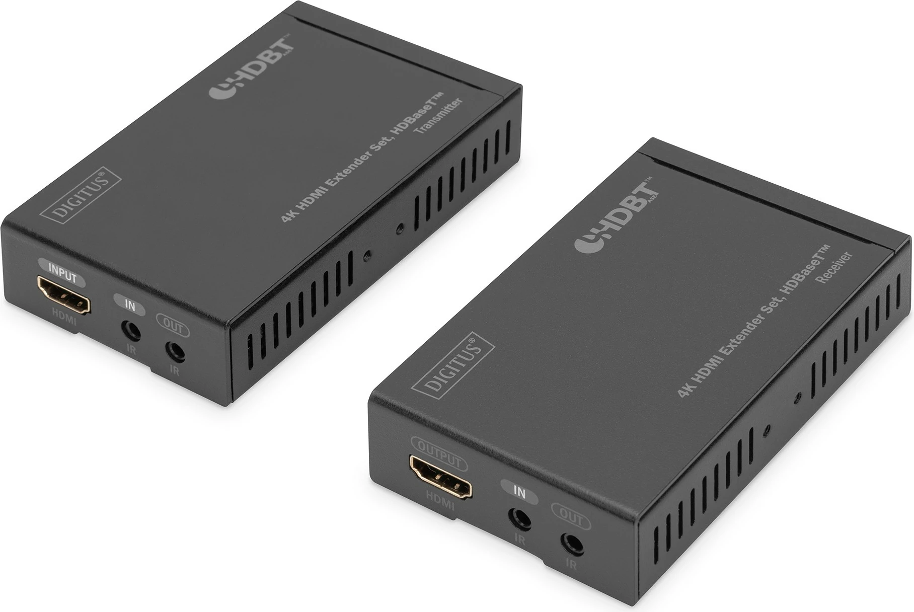 HDMI podaljševalnik za Cat5e/6/7 70 m, Digitus, črn
