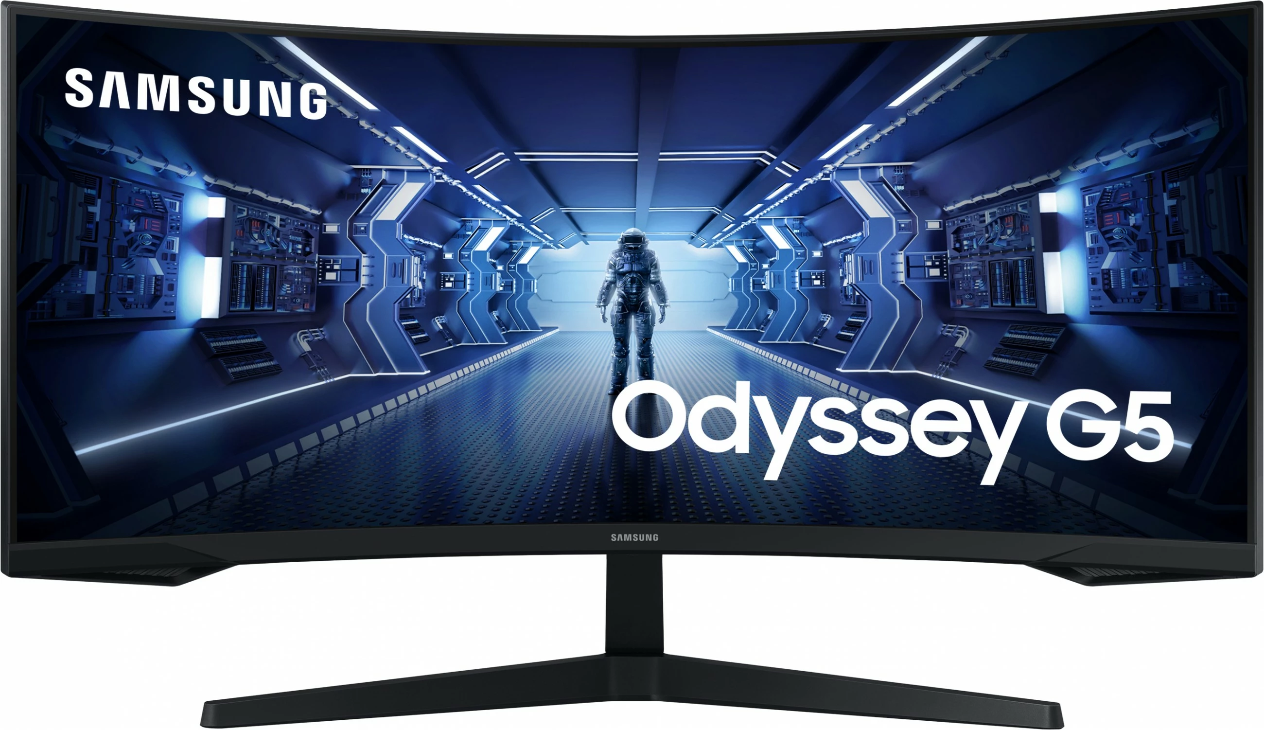 UltraWide Quad HD 34" monitor, Samsung G55T, LED, 1 ms, črn