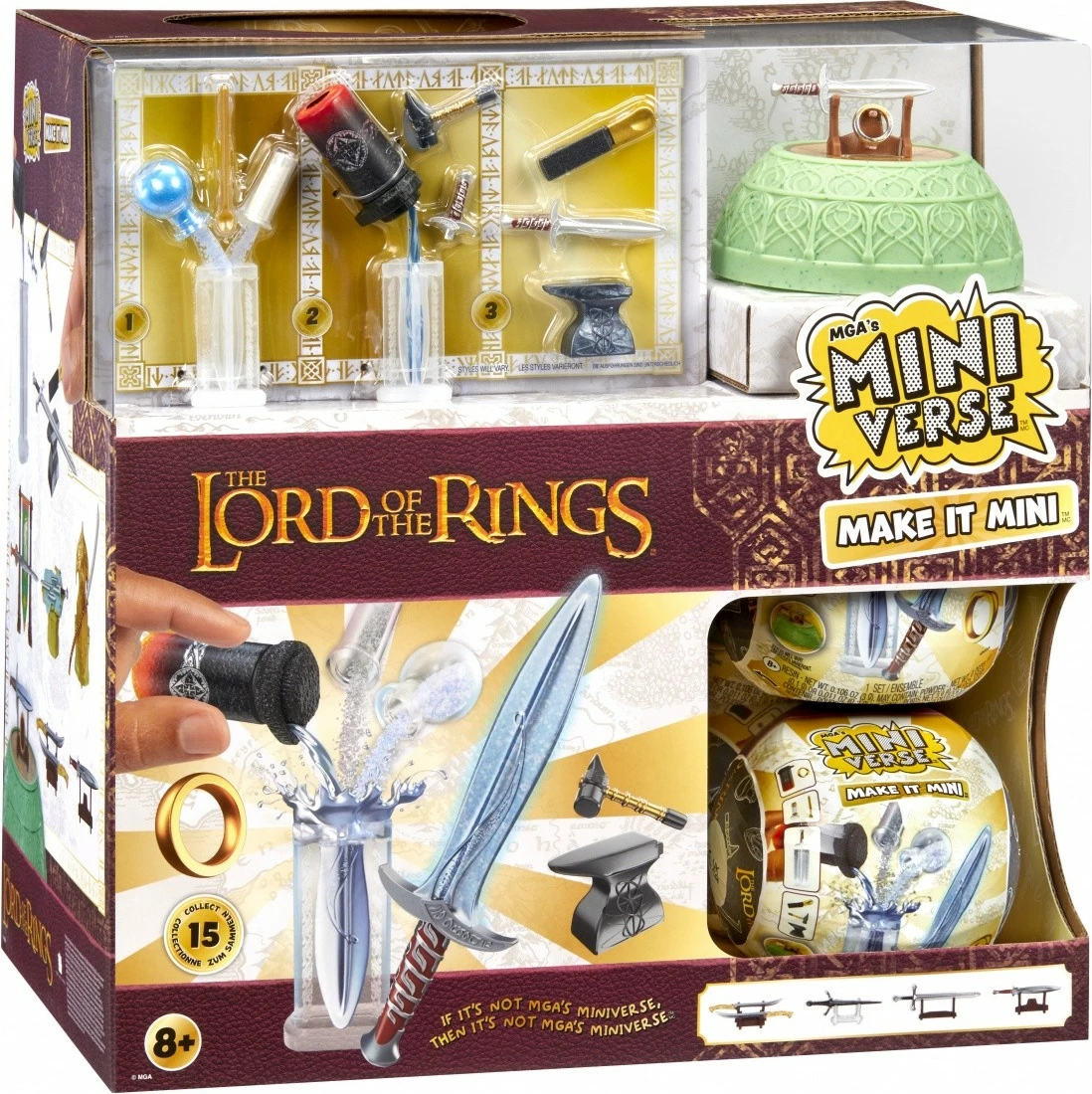 Mini figurice Lord of the Rings, set presenečenja MGA Miniverse