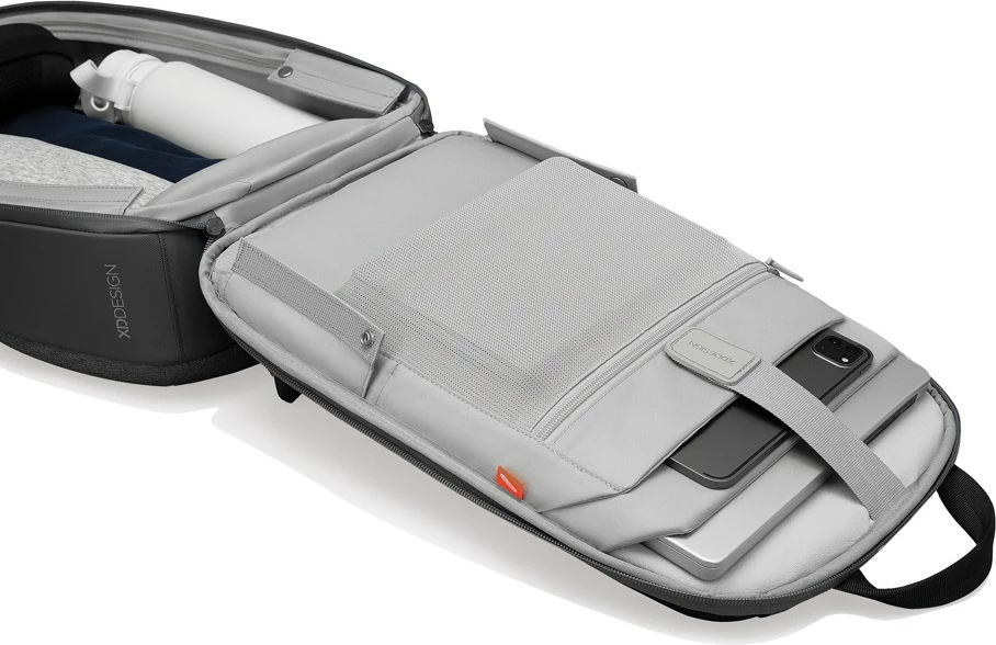 Protivlomni nahrbtnik Bobby Edge XD Design P706.2502, 17 L, za prenosnik do 16\" , siv