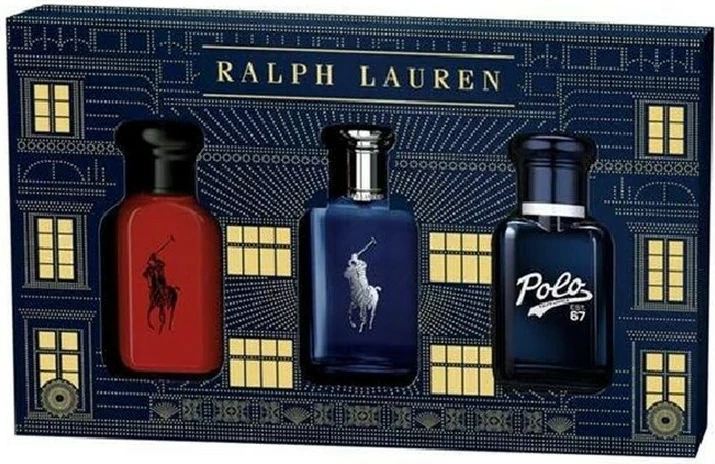 Toaletna voda za moške World Of Polo Blue Red 67, Ralph Lauren, 3 x 40 ml