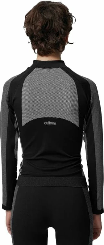 Termalna majica za ženske Outhorn, črna