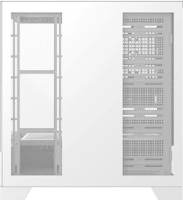 Računalniško ohišje Darkflash DY451 PRO, midi tower, ARGB, 1 ventilator, belo