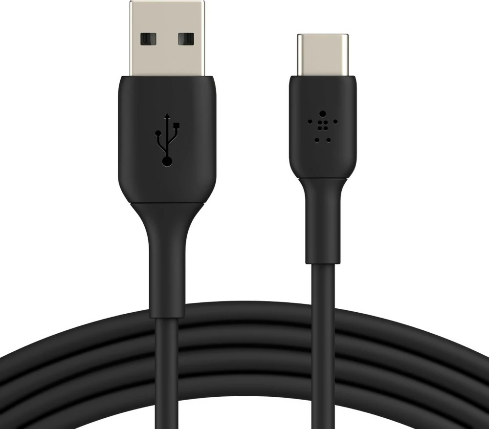 KabI Belkin CAB001BT2MBK, 2 m, USB A na USB C, črn