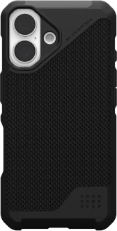 Zaščitni ovoj UAG Metropolis LT MagSafe za iPhone 16, KEVLAR, črn