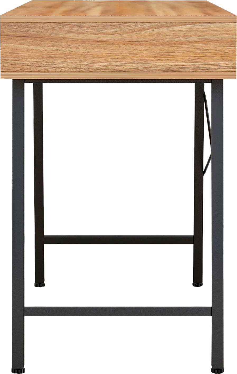 Pisarnaška miza FH2128.03, oreh-siva-črna, 120x48x76,5