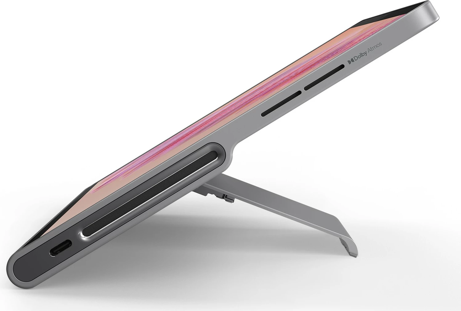 Tablica z velikim zaslonom, 8GB RAM, 128GB, luna grey — Lenovo Tab Plus, z ovitkom