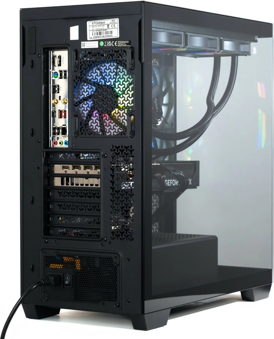 Računalnik za igre, OPTIMUS E-Sport GB550T-CR11, Ryzen 7 5800X, 16GB RAM, 1TB SSD, GeForce RTX 5070 12GB, Windows 11 Home, črn