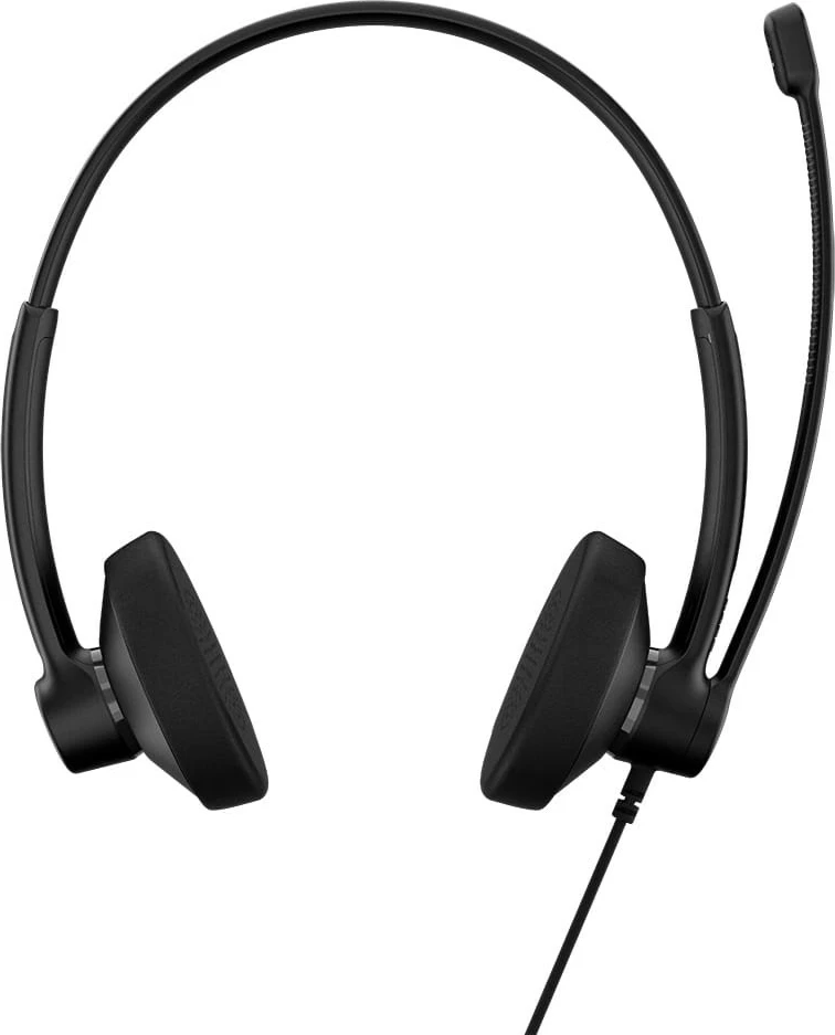 Slušalke s mikrofonom, EPOS Impact 100 UC, USB-A/USB-C, črne