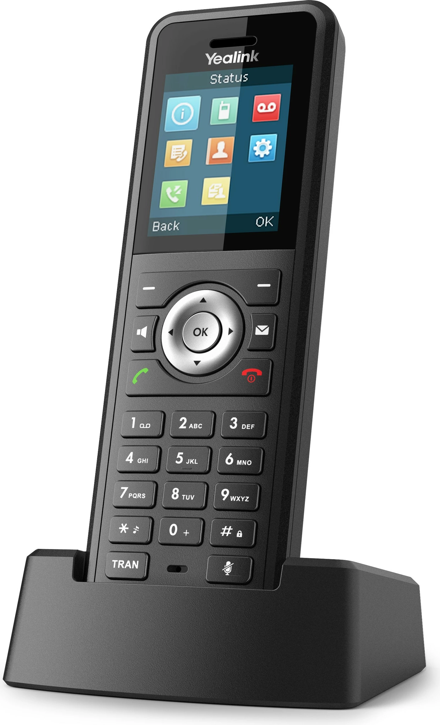 Profesionalni DECT telefon, Yealink W59R, črn