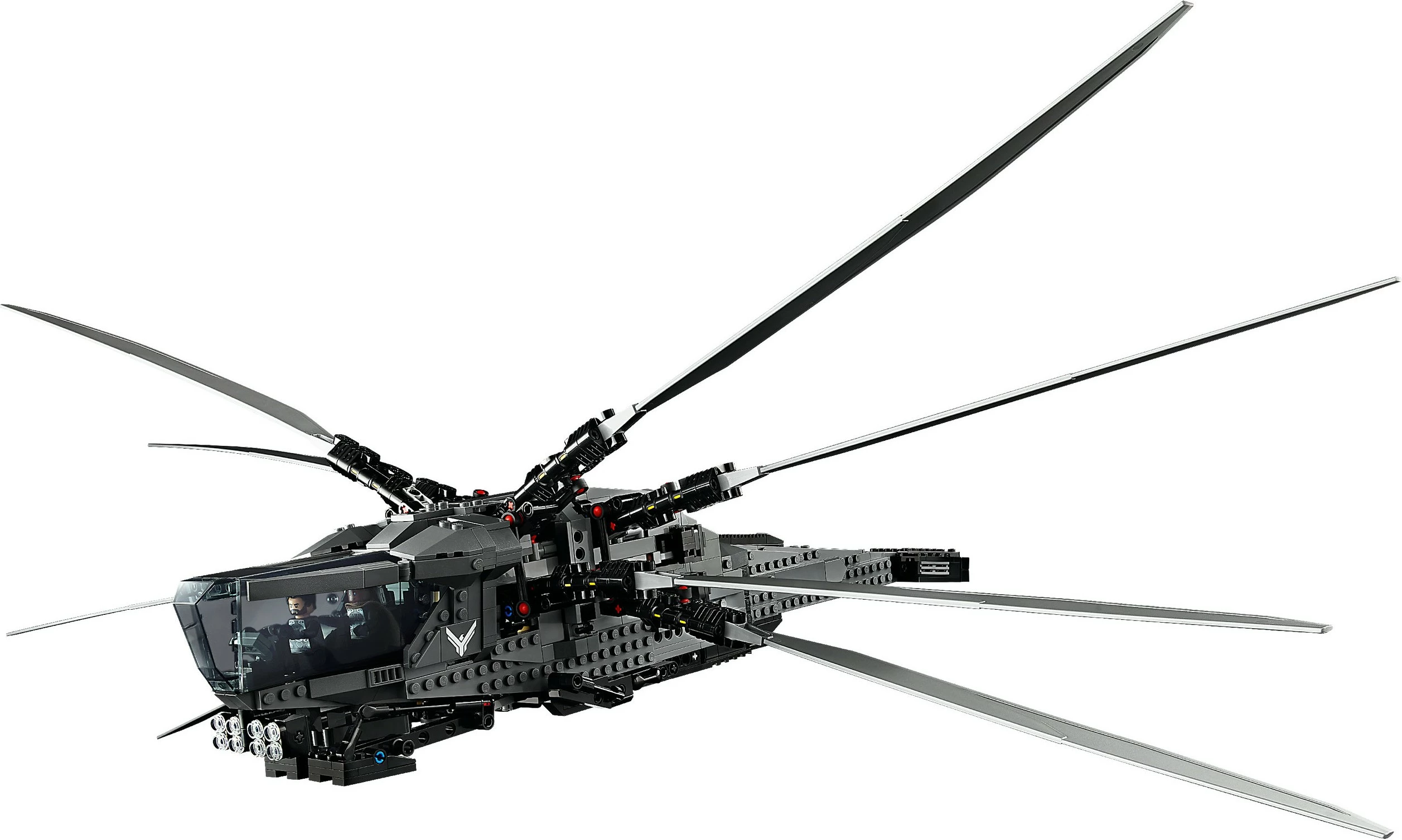 Komplet za sestavljanje Royal Ornithopter iz filma Dune, LEGO, 1369 kosov, večbarven