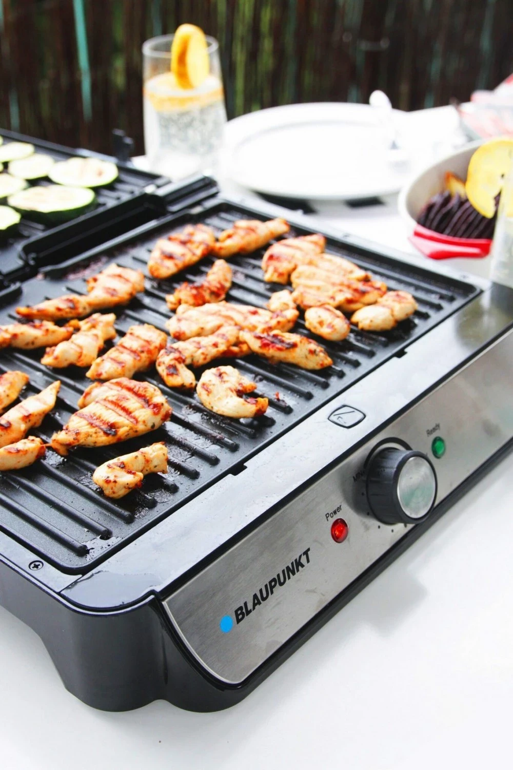 Kontaktni žar, Blaupunkt GRS701, 2000 W, srebrn
