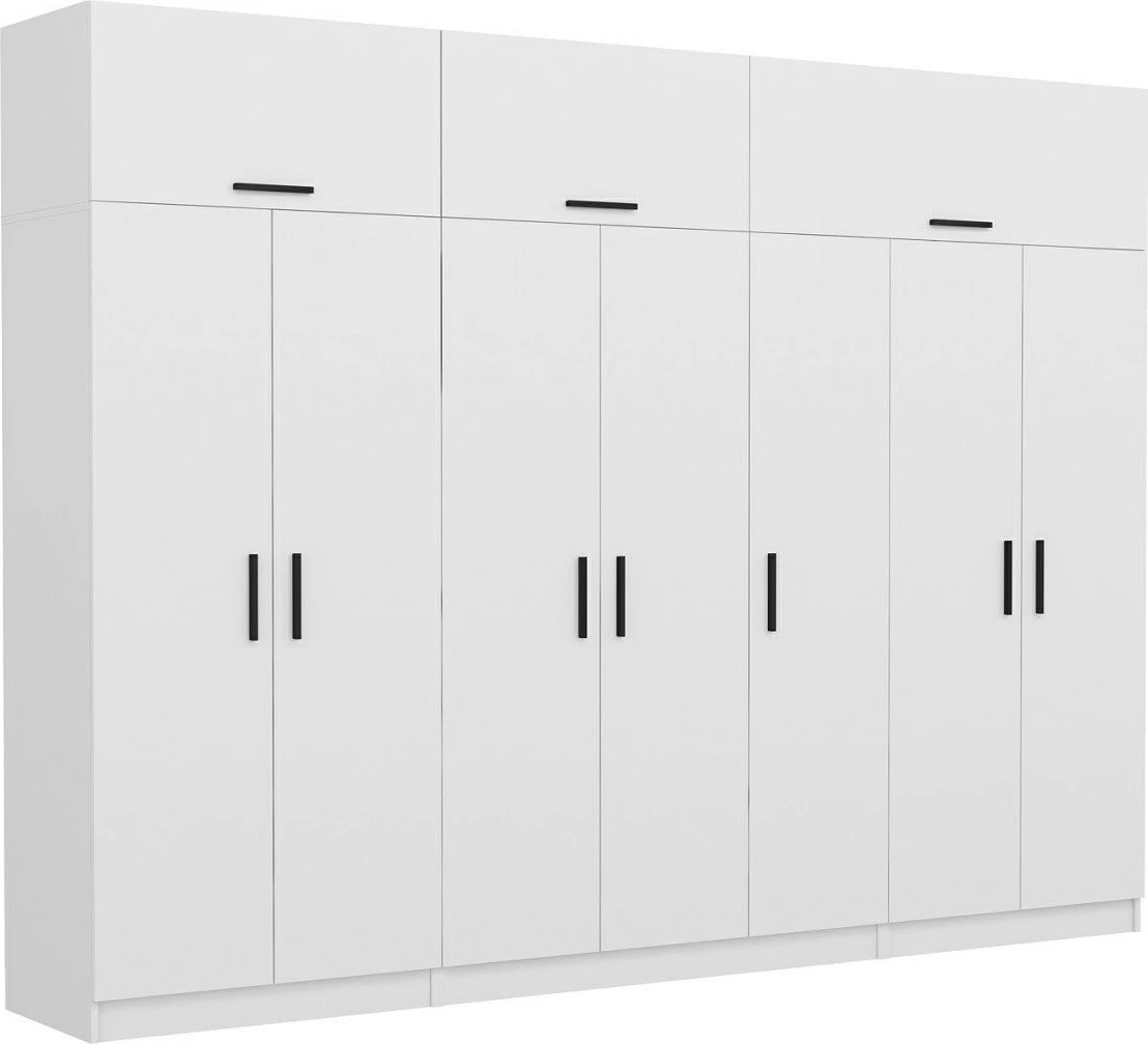 Omara za oblačila Skye Decor, bela, 3933