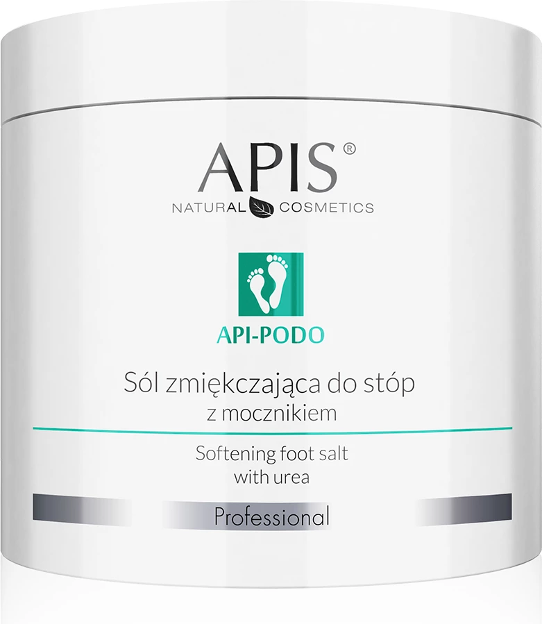 Sol za noge z ureo za ženske APIS Api-Podo Softening Foot Salt, 650 g