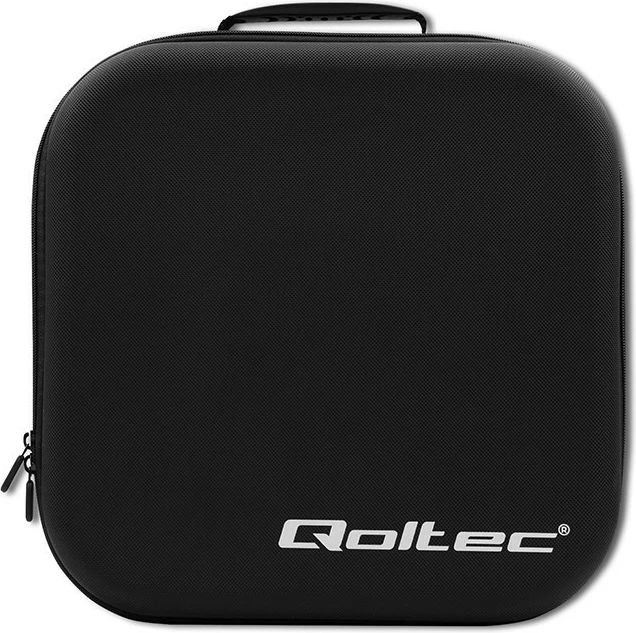 Prenosni polnilec za električne avtomobile Qoltec 52476, 3,5 kW, 230 V, Type 2, WiFi, LCD, 5 m, črno/zelena