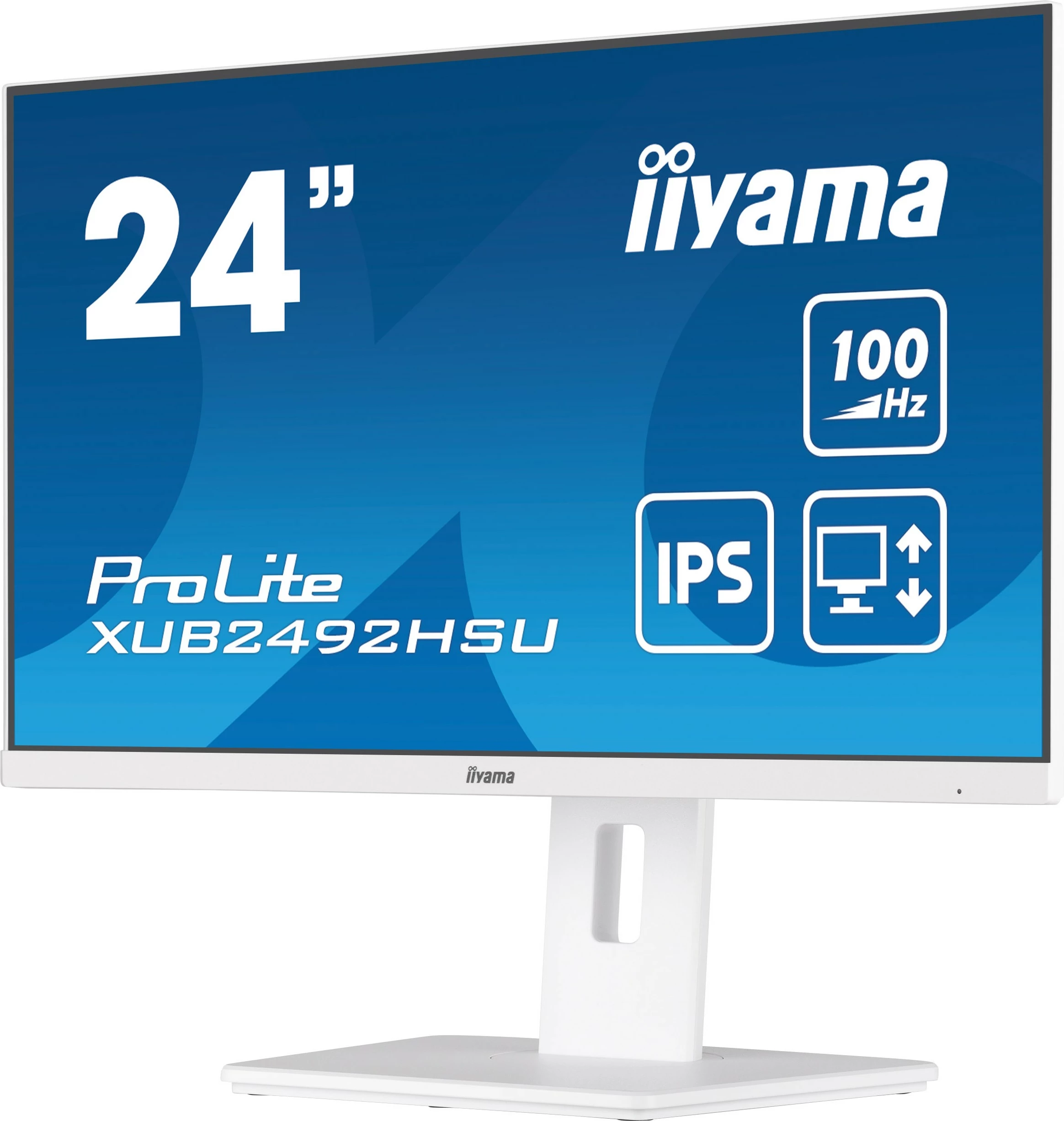 Monitor 60,5 cm (23,8"), 1920 x 1080, Full HD, LED, 0,4 ms, bel iiyama XUB2492HSU-W6