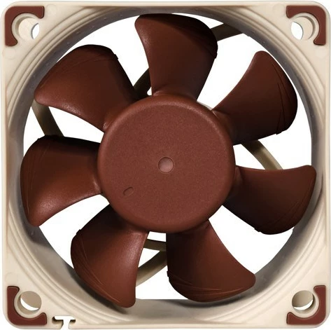 Kompakten ventilator Noctua NF-A6X25 FL, 6 cm, bež