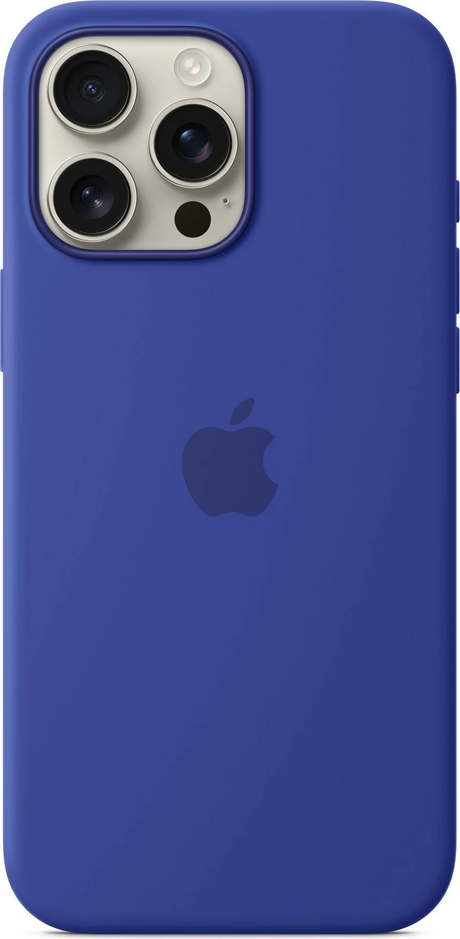 Silikonski ovitek, MagSafe za iPhone 16 Pro Max, Apple, moder