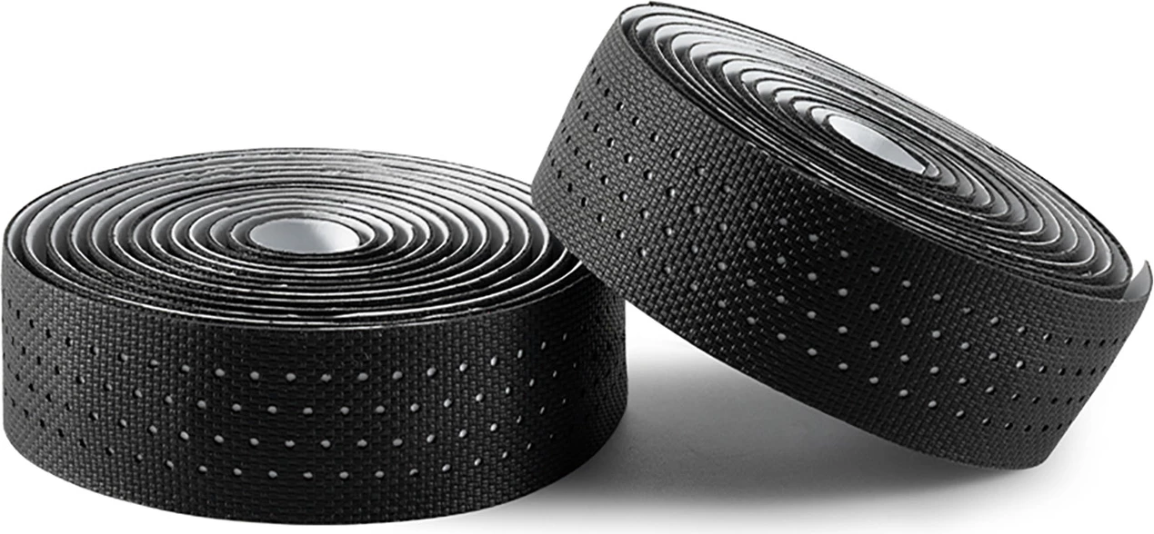 Trak za krmilo za kolo, Rockbros 71240004011, silikonski, črn, komplet 2 kosa