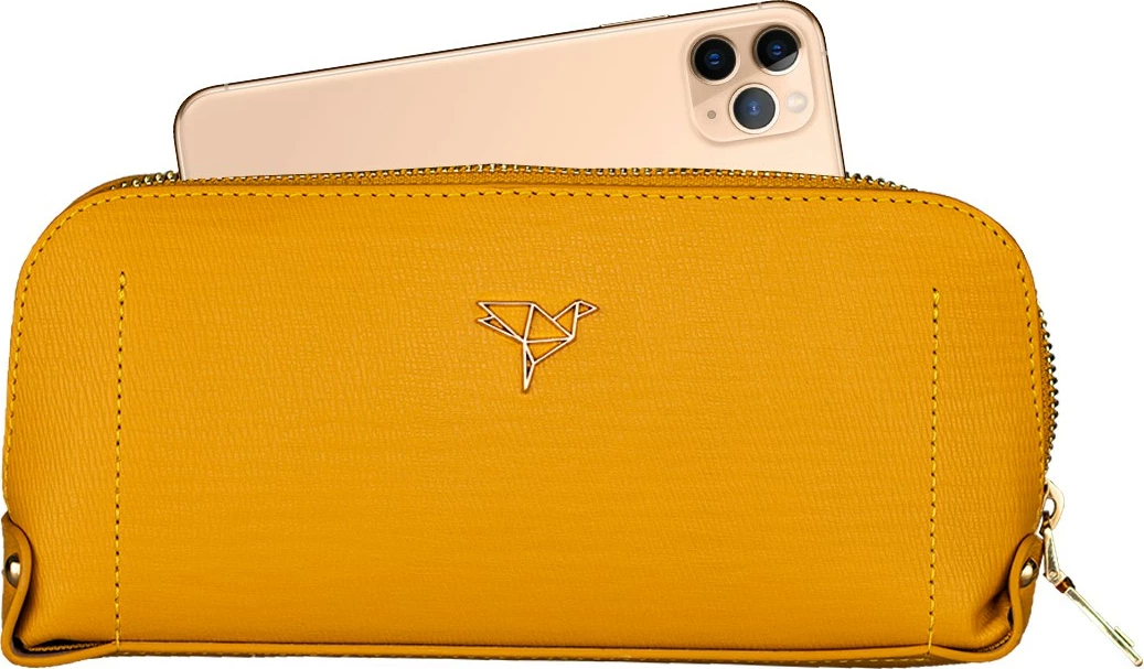 Denarnica za ženske, gorčična, Zoozie Bags Miami